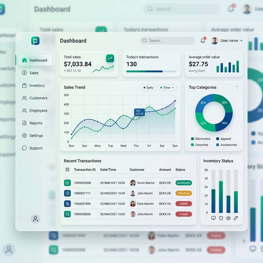 SADFIN Dashboard Preview